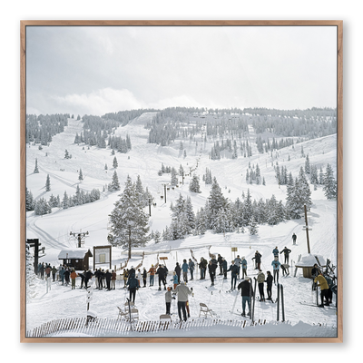 Skiing In Vail By Slim Aarons by Four Hands