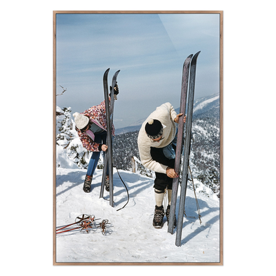 On The Slopes Of Sugarbush By Slim Aarons by Four Hands