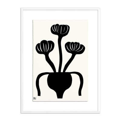 Woodblock Floral I By Roseanne Kenny by Four Hands