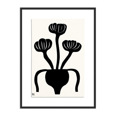 Woodblock Floral I By Roseanne Kenny by Four Hands