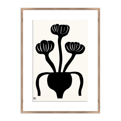 Woodblock Floral I By Roseanne Kenny by Four Hands