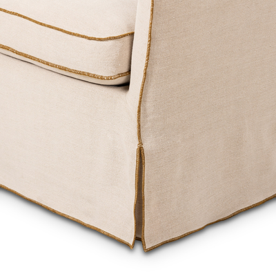 Devon Slipcover Swivel Chair