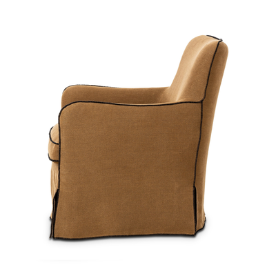 Devon Slipcover Swivel Chair