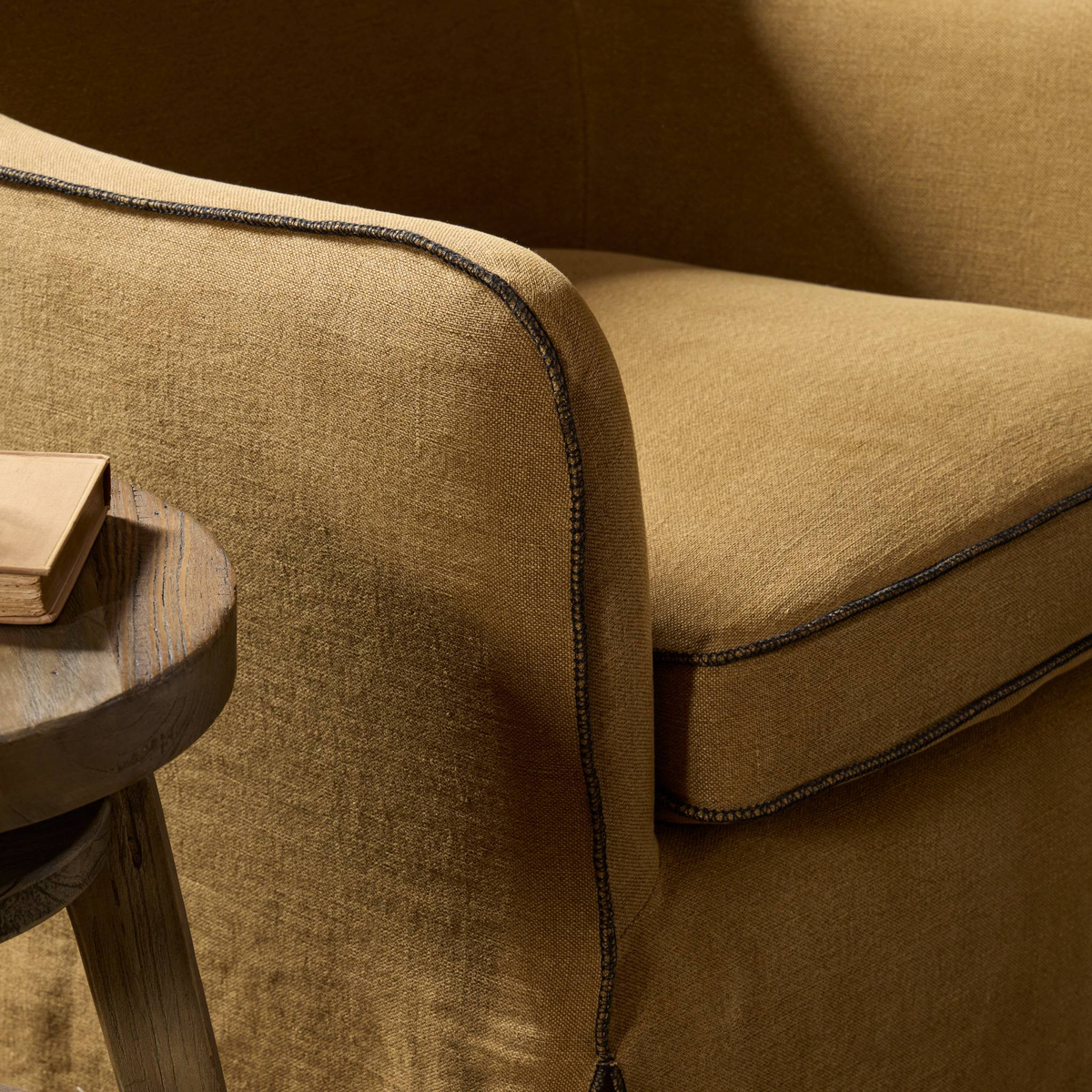 Devon Slipcover Swivel Chair