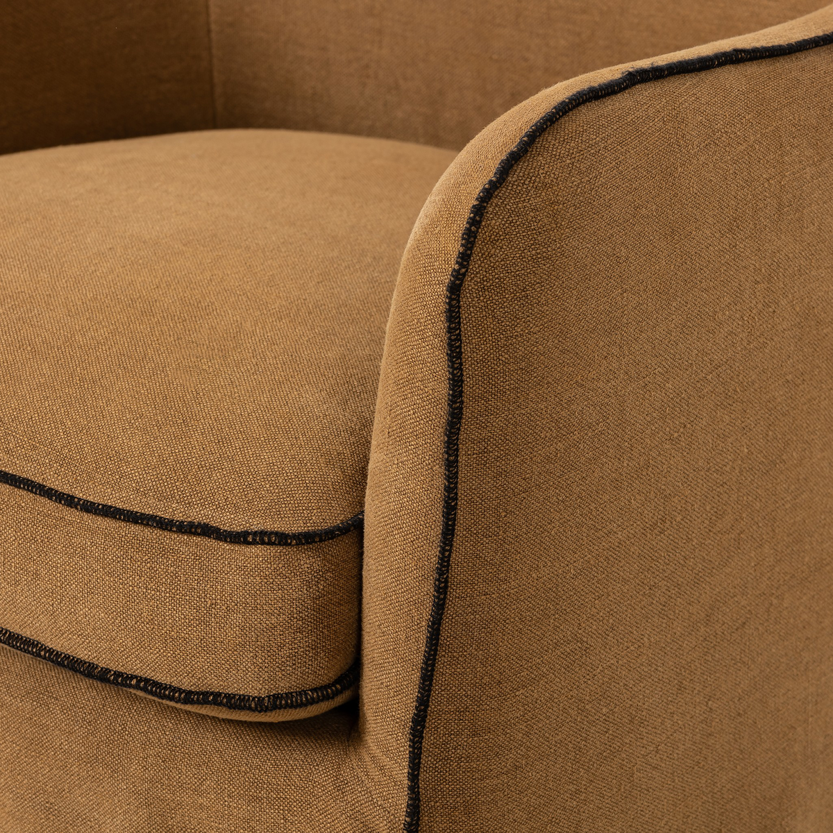 Devon Slipcover Swivel Chair