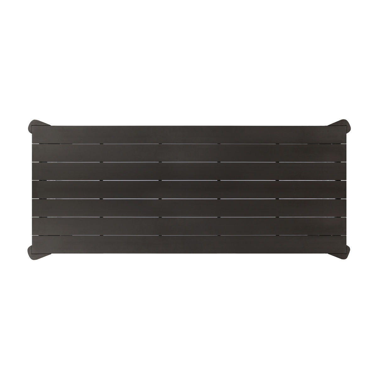 Soho Outdoor Metal Dining Table-106"