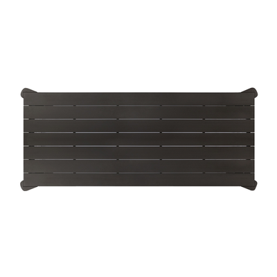 Soho Outdoor Metal Dining Table-106"