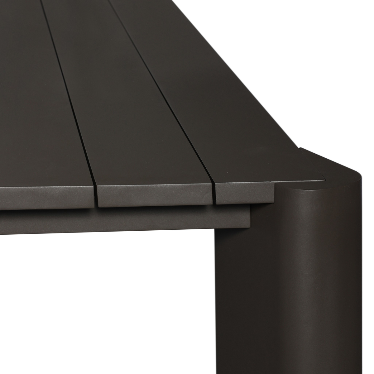 Soho Outdoor Metal Dining Table-106"