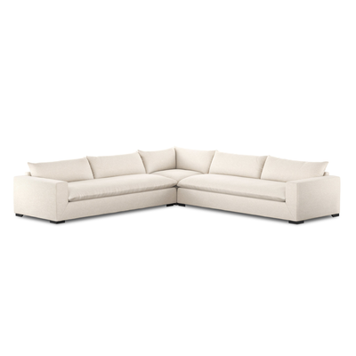 Grant 3 Piece Sectional With Arms