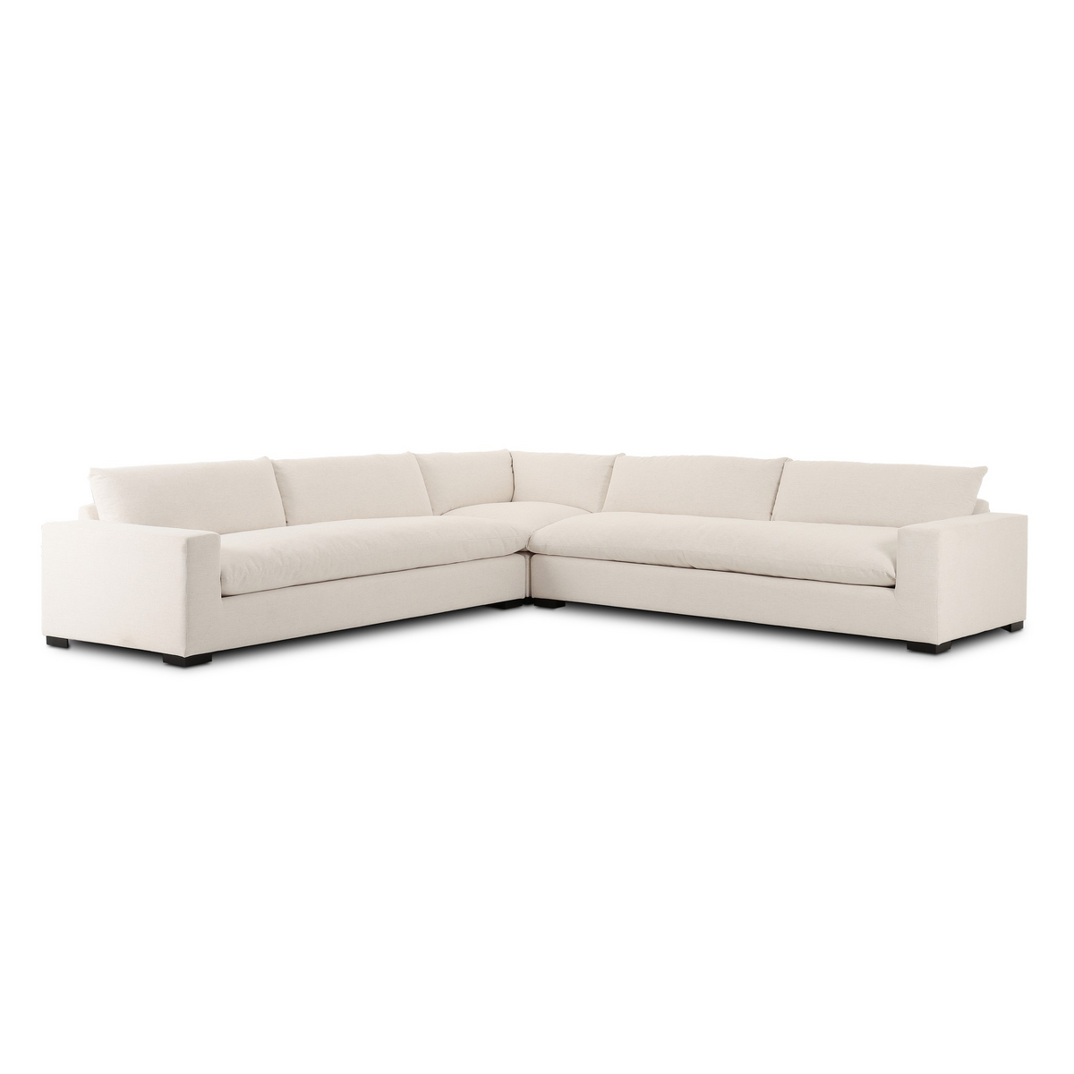 Grant 3 Piece Sectional With Arms by Four Hands