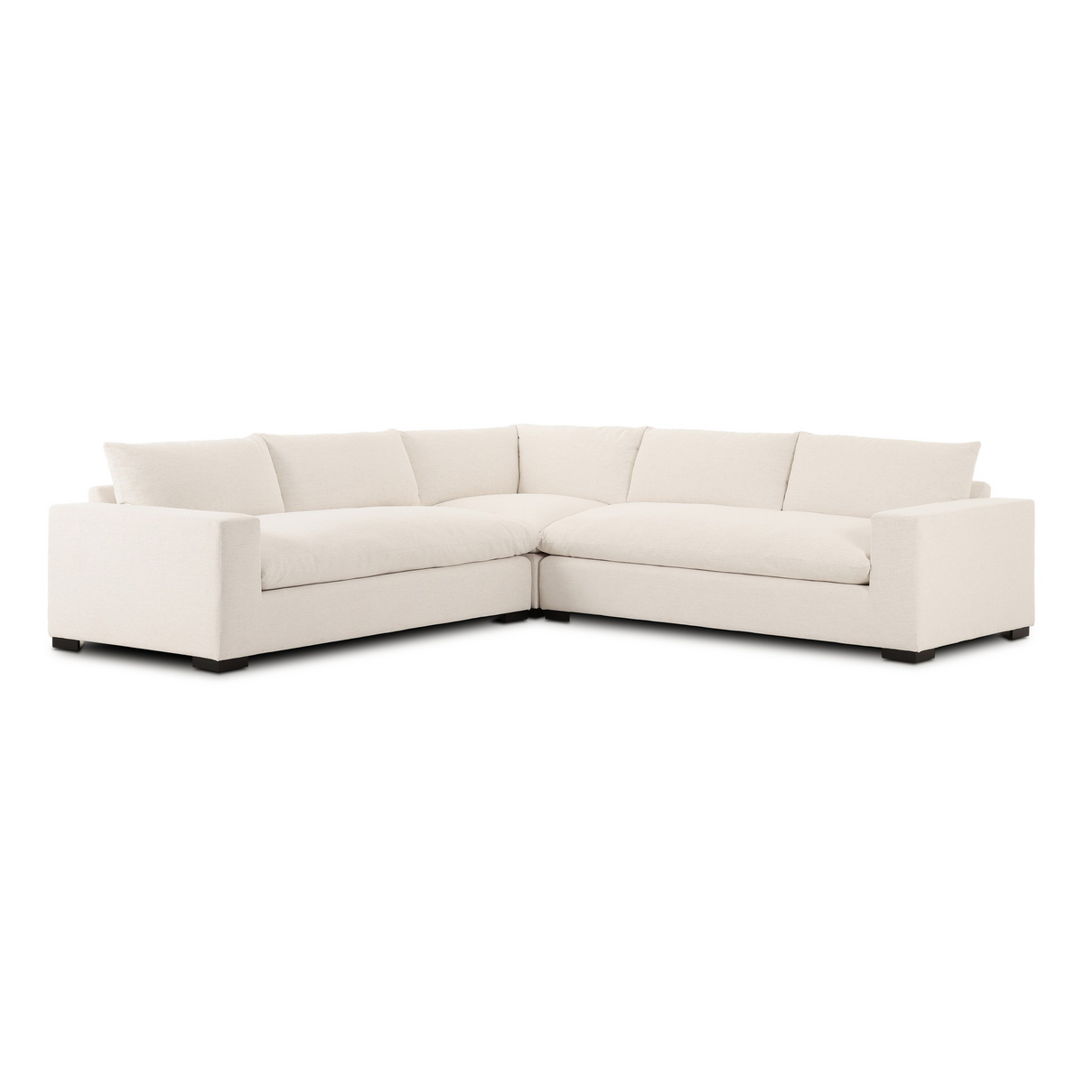 Grant 3 Piece Sectional With Arms by Four Hands