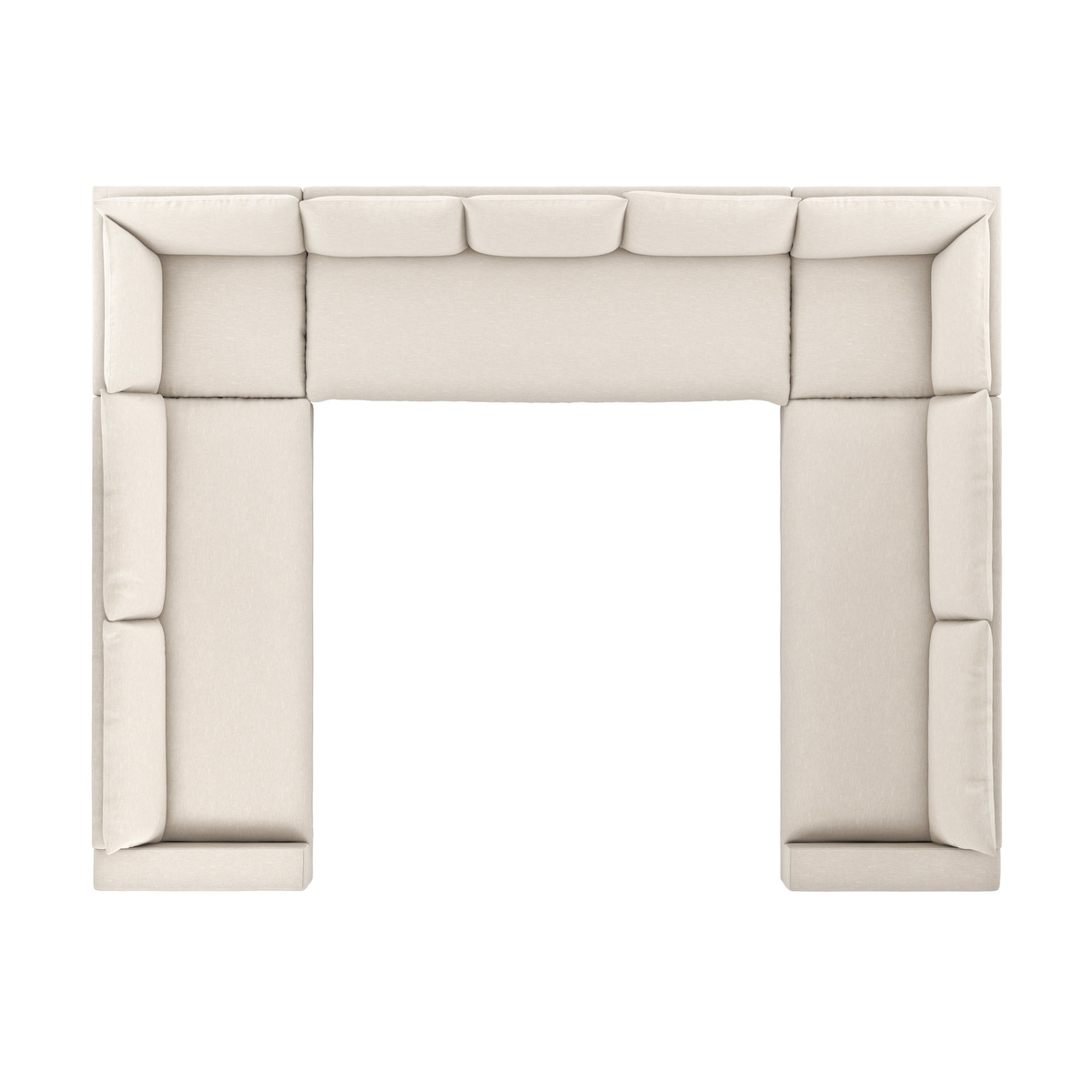 Grant 5 Piece Sectional With Arms