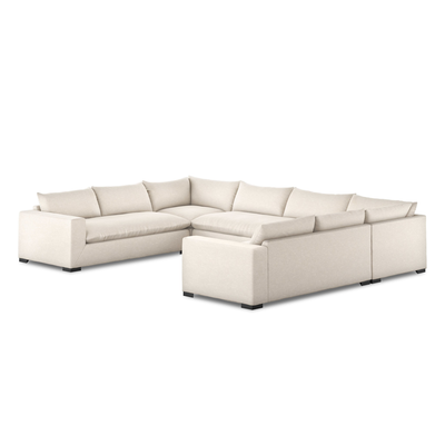 Grant 5 Piece Sectional With Arms