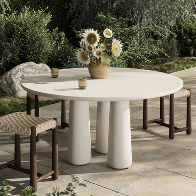 Rye Outdoor Dining Table-60"