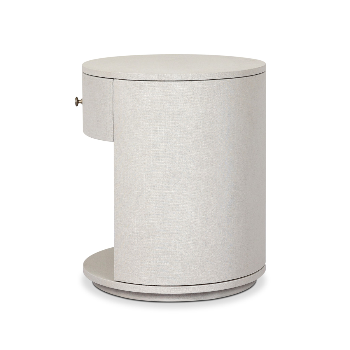 Amelia Oval One Drawer Nightstand by Four Hands