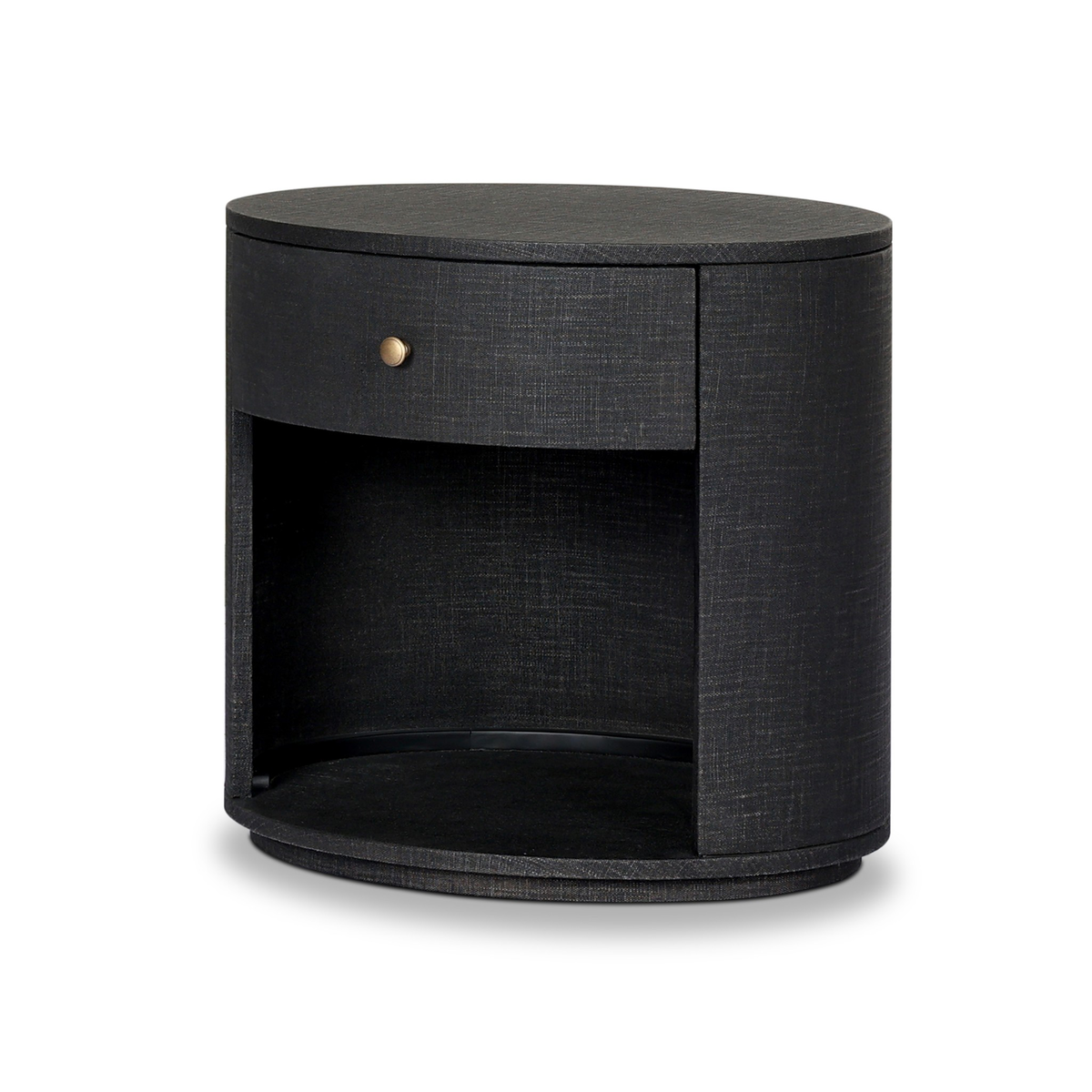 Amelia Oval One Drawer Nightstand by Four Hands