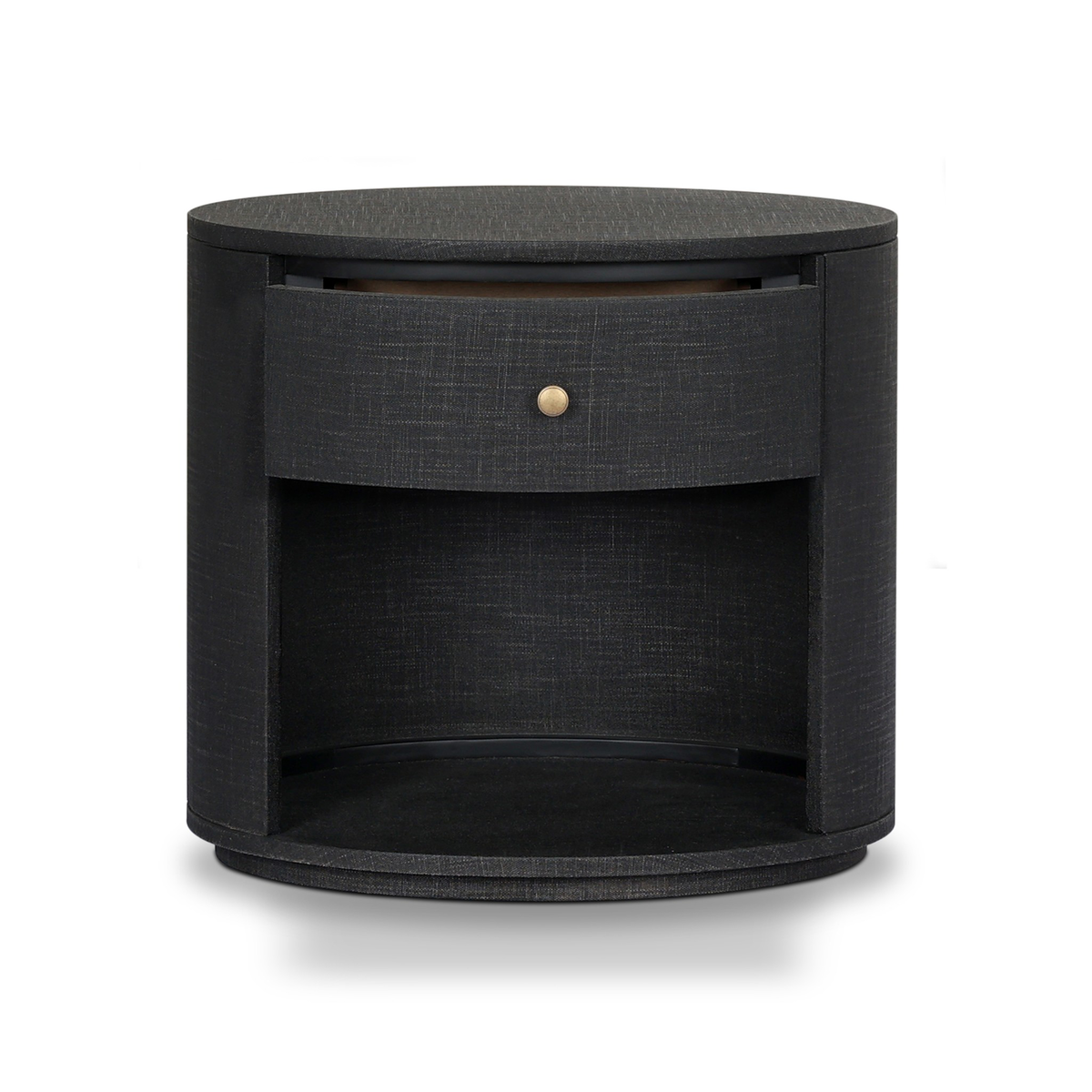 Amelia Oval One Drawer Nightstand by Four Hands