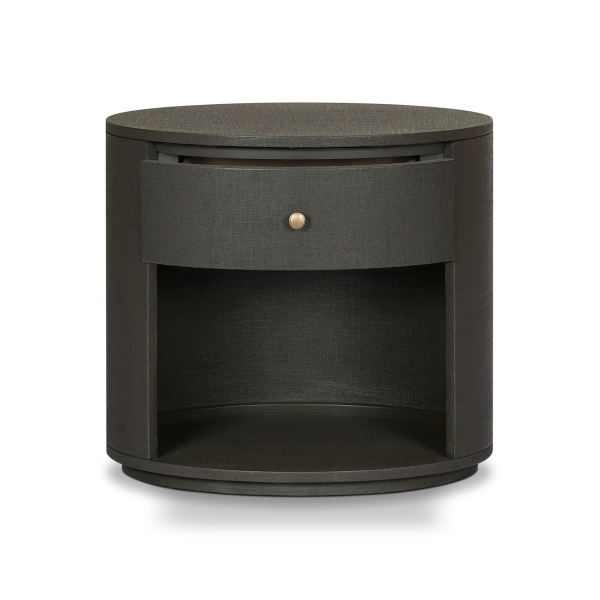 Amelia Oval One Drawer Nightstand by Four Hands