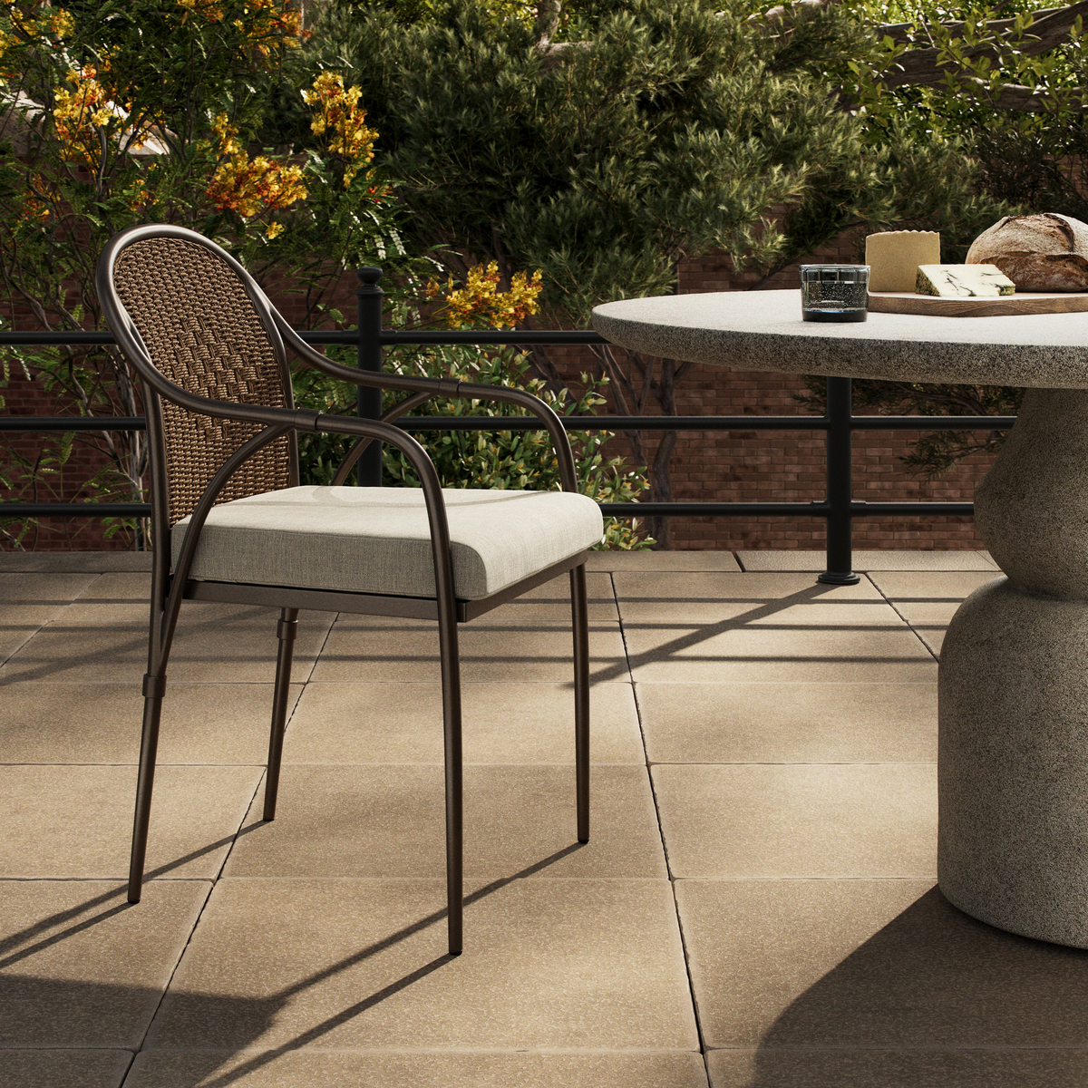 Graciela Outdoor Dining Chair by Four Hands