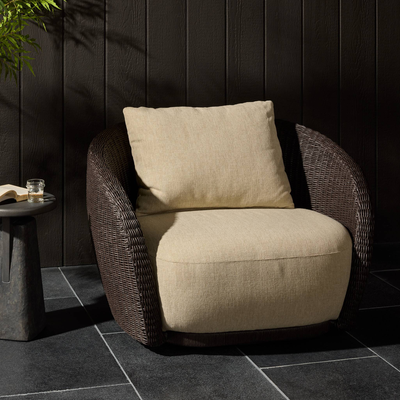 Cyra Outdoor Swivel Chair
