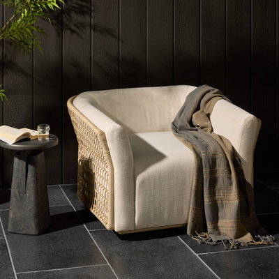 Emilian Outdoor Swivel Chair