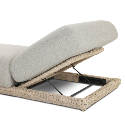 Evander Outdoor Chaise