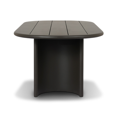 Paden Outdoor Metal Dining Table-94"