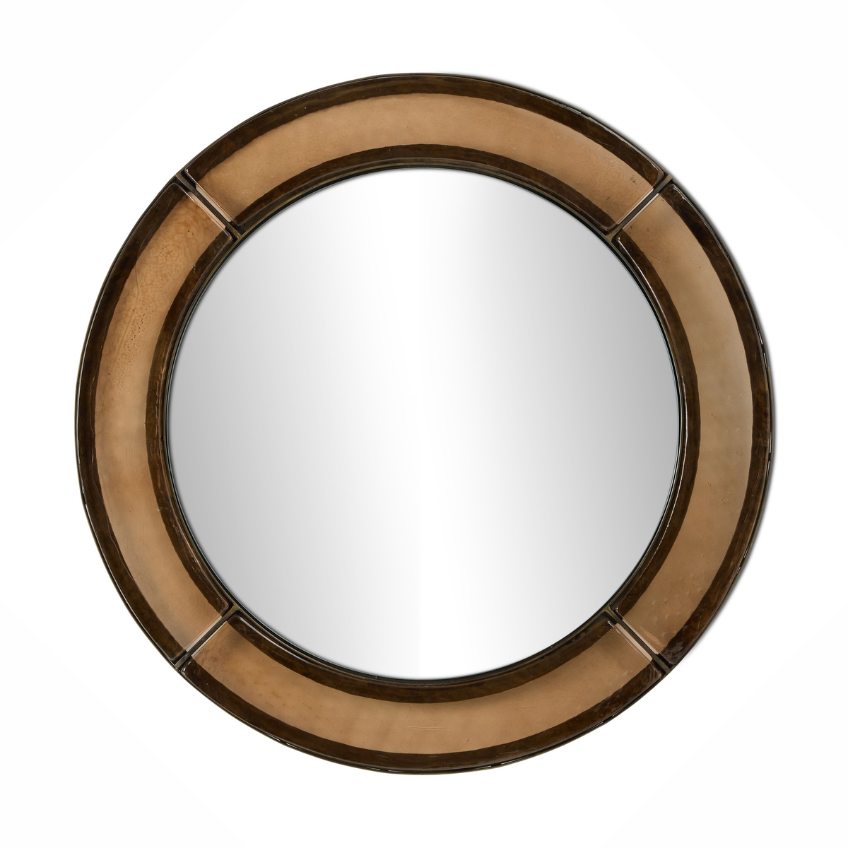 Ayano Small Round Mirror by Four Hands