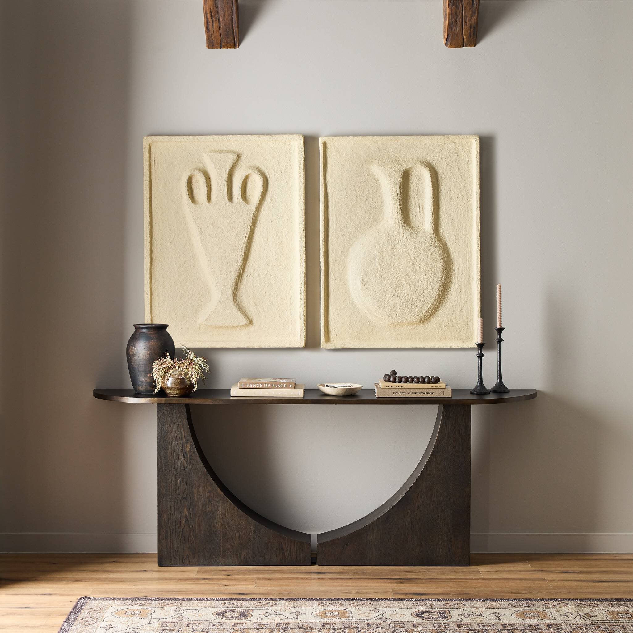 Vase Relief Sculpture Set