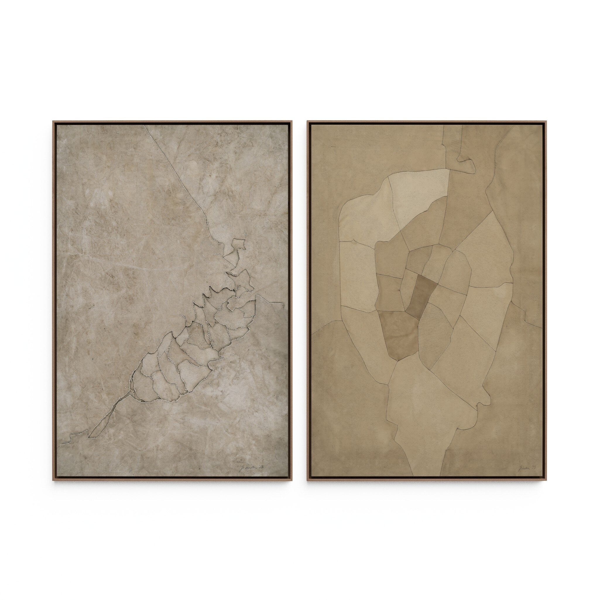 Pinecorn Ii Diptych By Kimmy Quillin