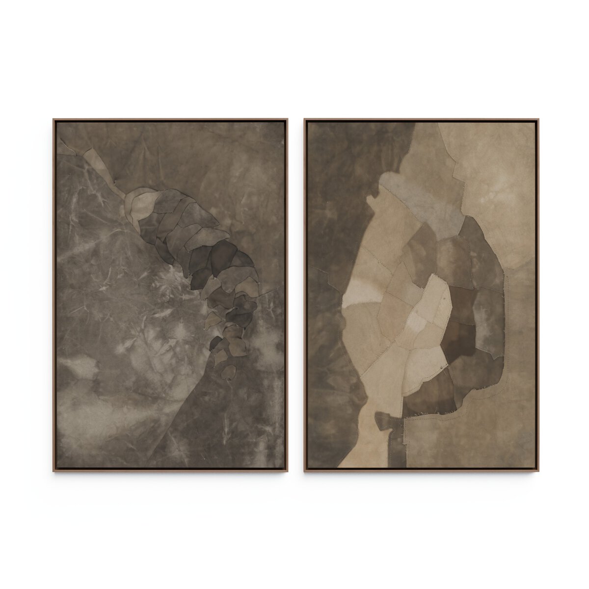 Pinecorn I Diptych By Kimmy Quillin
