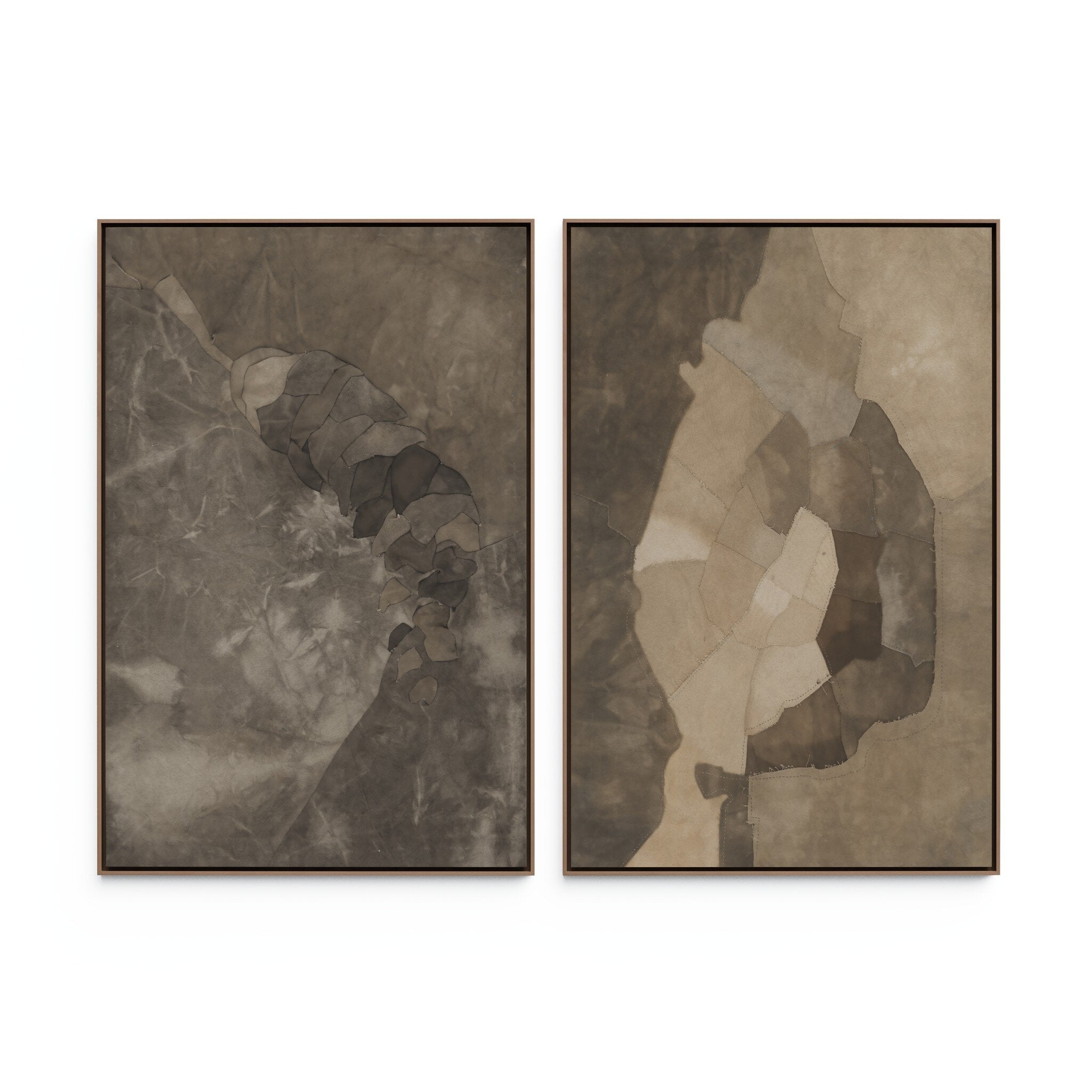 Pinecorn I Diptych By Kimmy Quillin