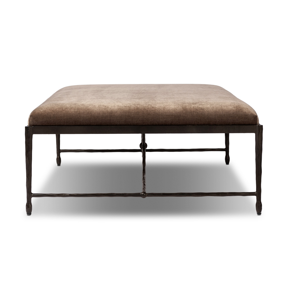 Jade Cocktail Ottoman by Four Hands