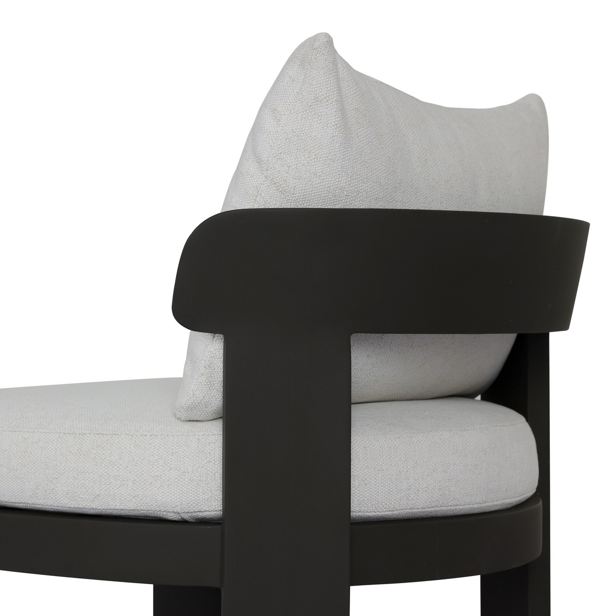Jackson Outdoor Metal Armless Dining Chair by Four Hands