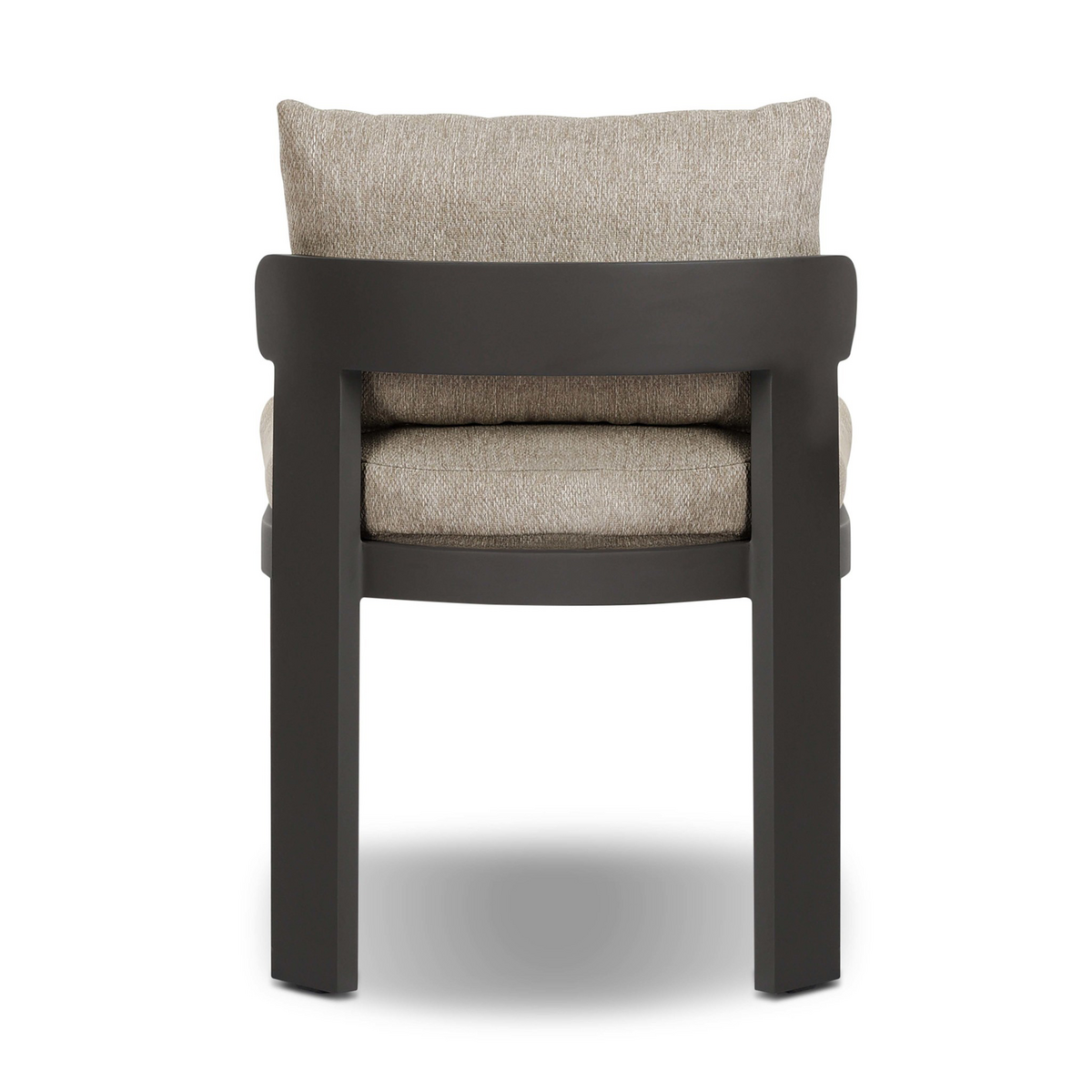 Jackson Outdoor Metal Armless Dining Chair by Four Hands