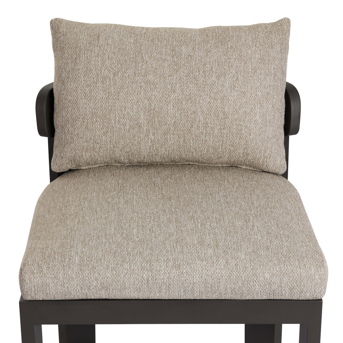 Jackson Outdoor Metal Armless Dining Chair by Four Hands