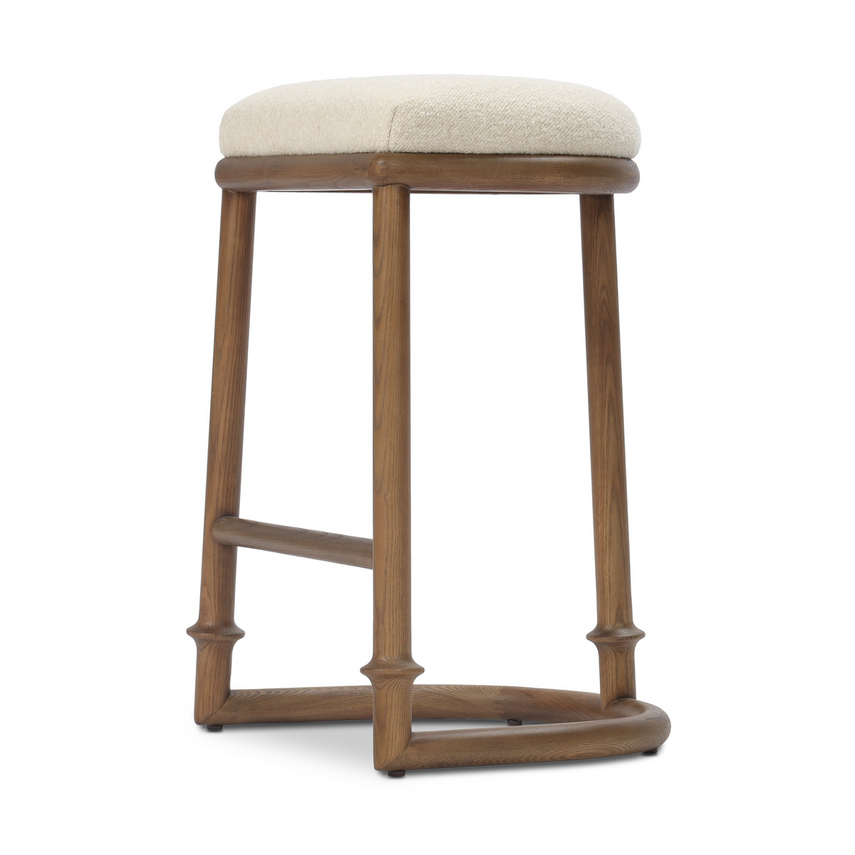 Royce Backless Stool by Four Hands