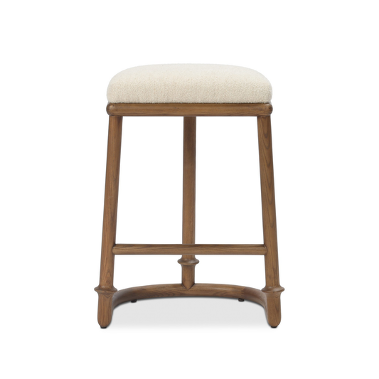 Royce Backless Stool by Four Hands