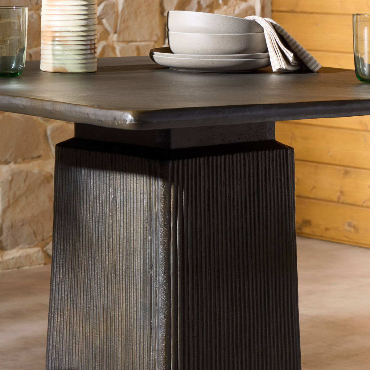 Althea Outdoor Dining Table-38" by Four Hands