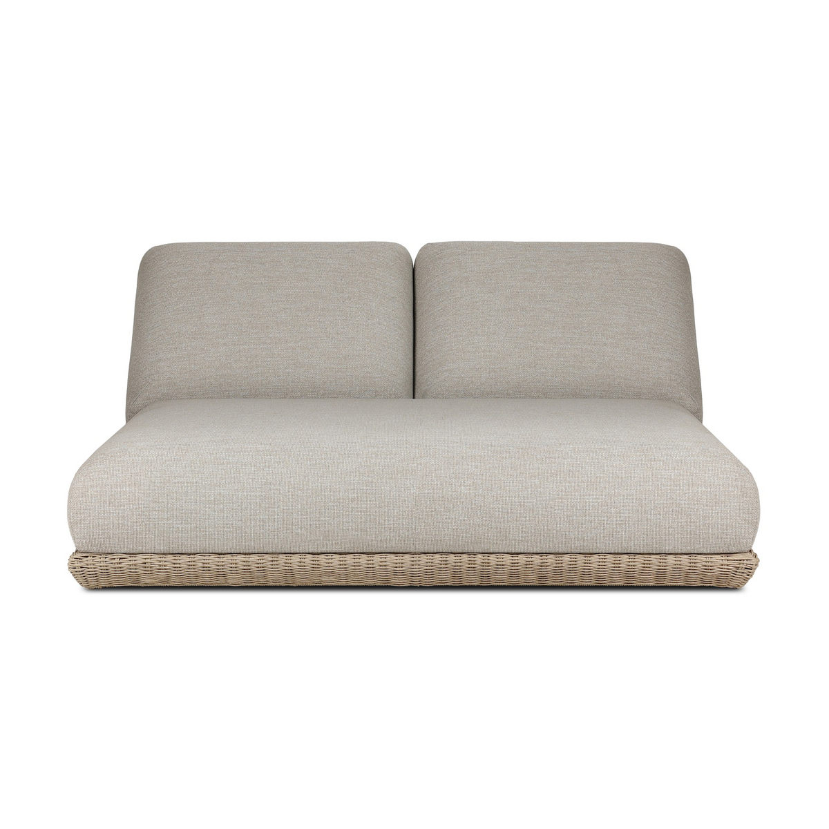 Evander Outdoor Double Chaise by Four Hands