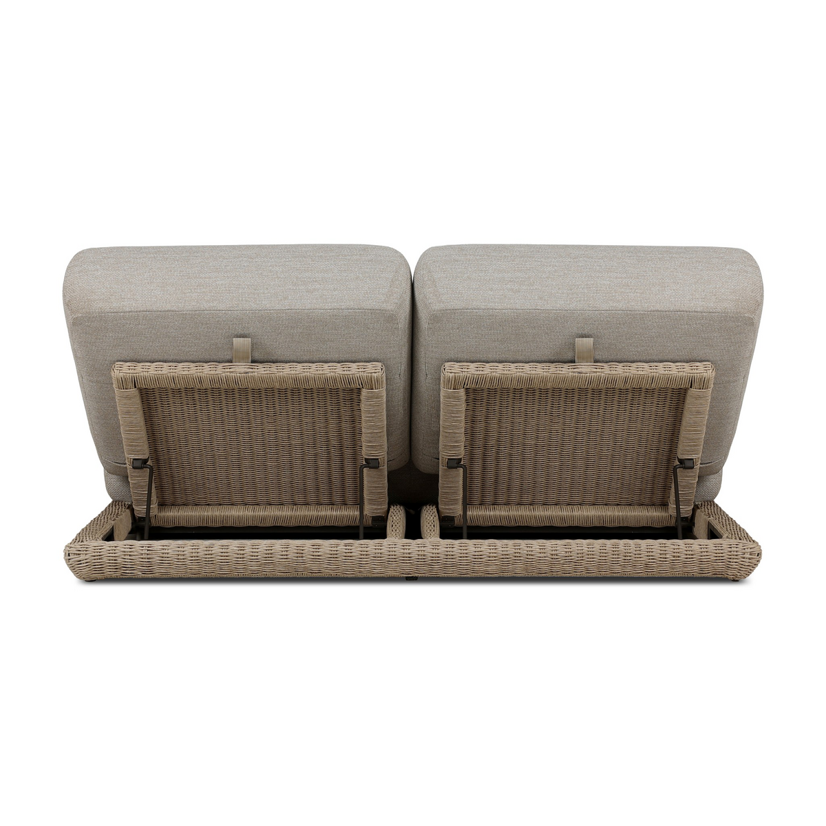 Evander Outdoor Double Chaise by Four Hands