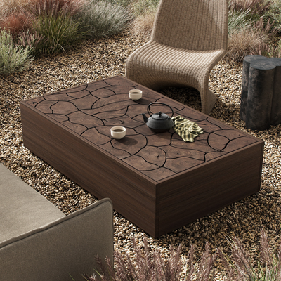 Ridge Outdoor Rectangular  Coffee Table