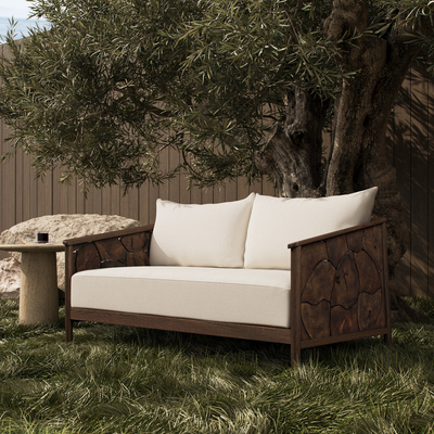 Ridge Outdoor Sofa-58"