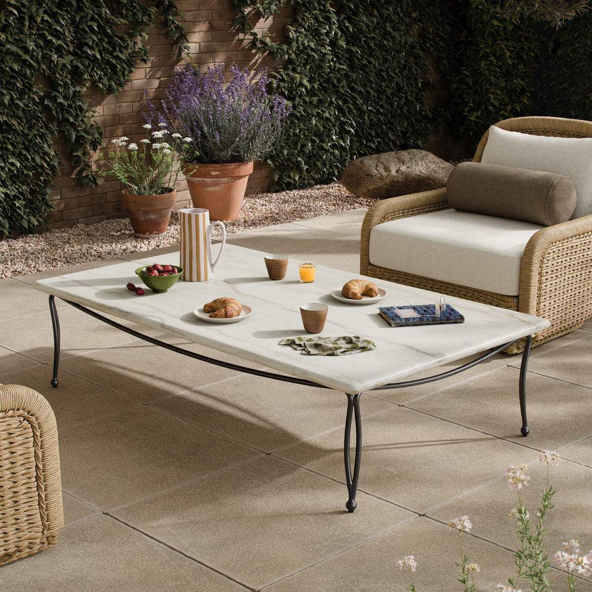 Idalia Outdoor Coffee Table by Four Hands