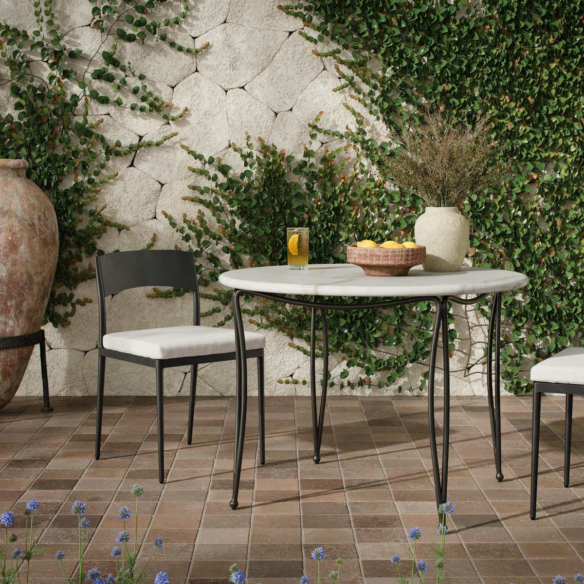 Idalia Outdoor Dining Table-42" by Four Hands