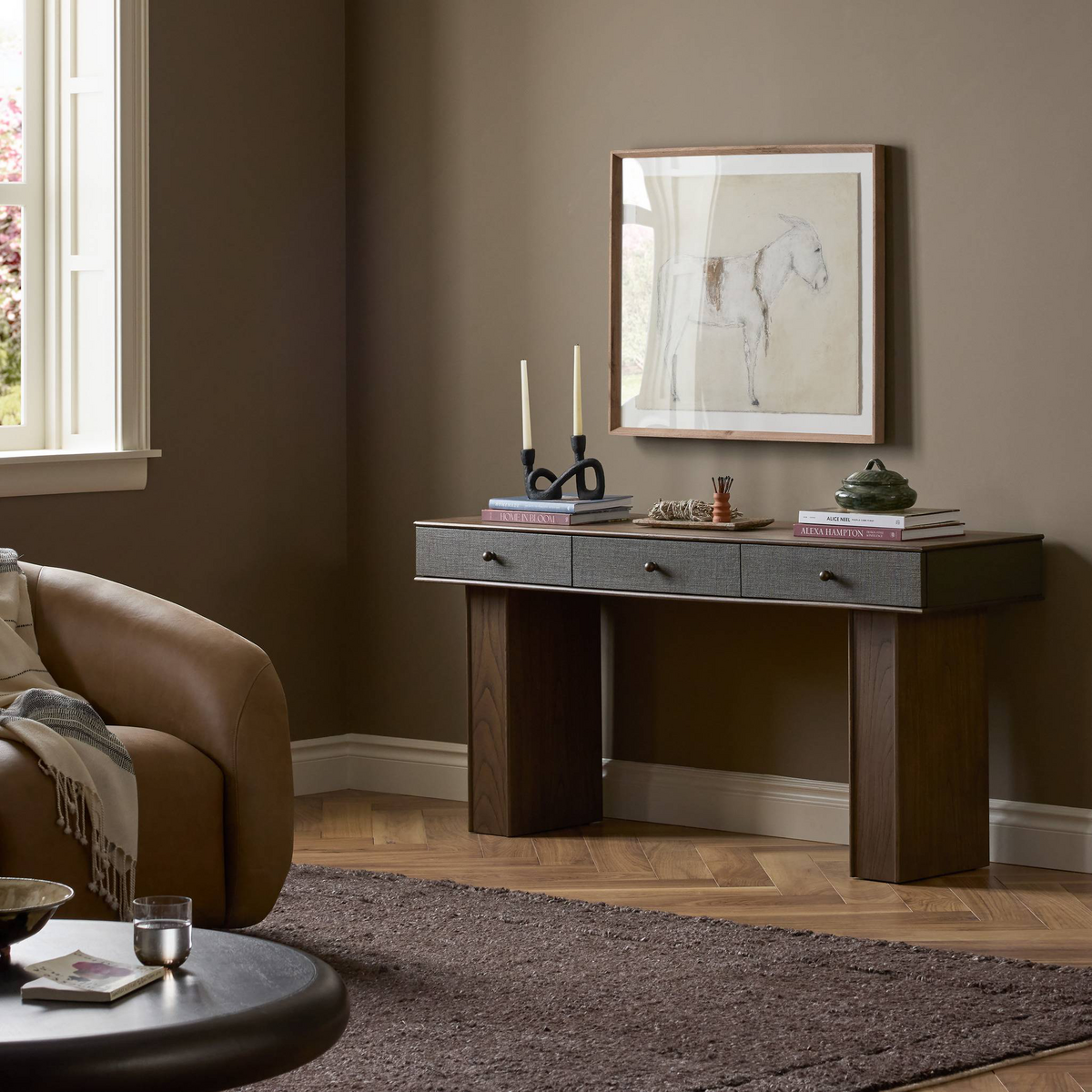Soloman Console Table by Four Hands