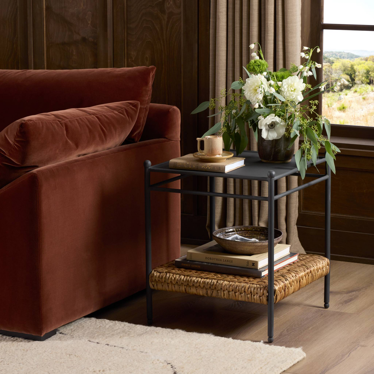 Evanne End Table by Four Hands