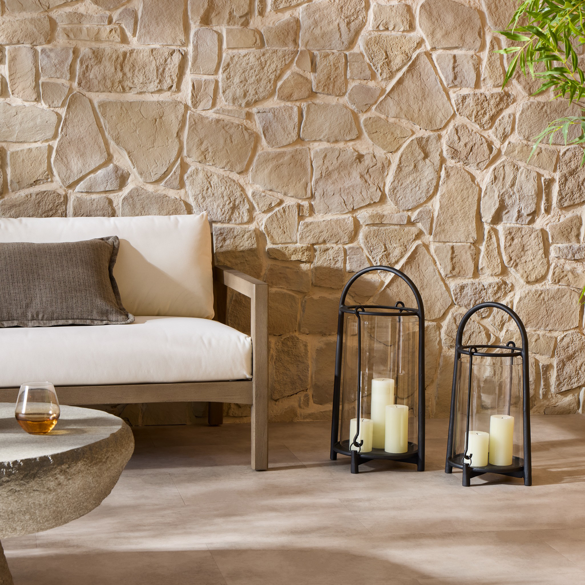 Raza Outdoor Lantern Set by Four Hands