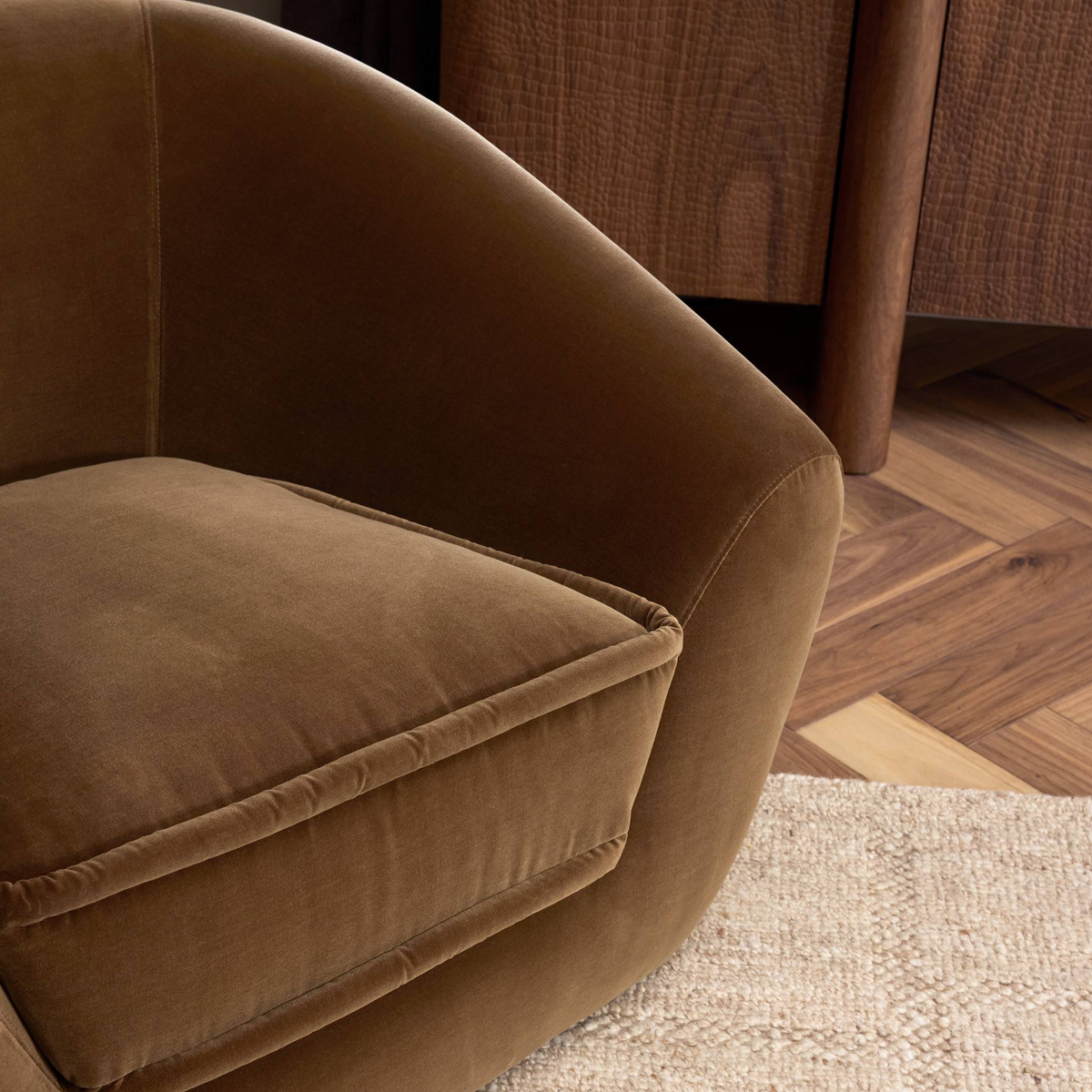Chantal Swivel Club Chair by Four Hands