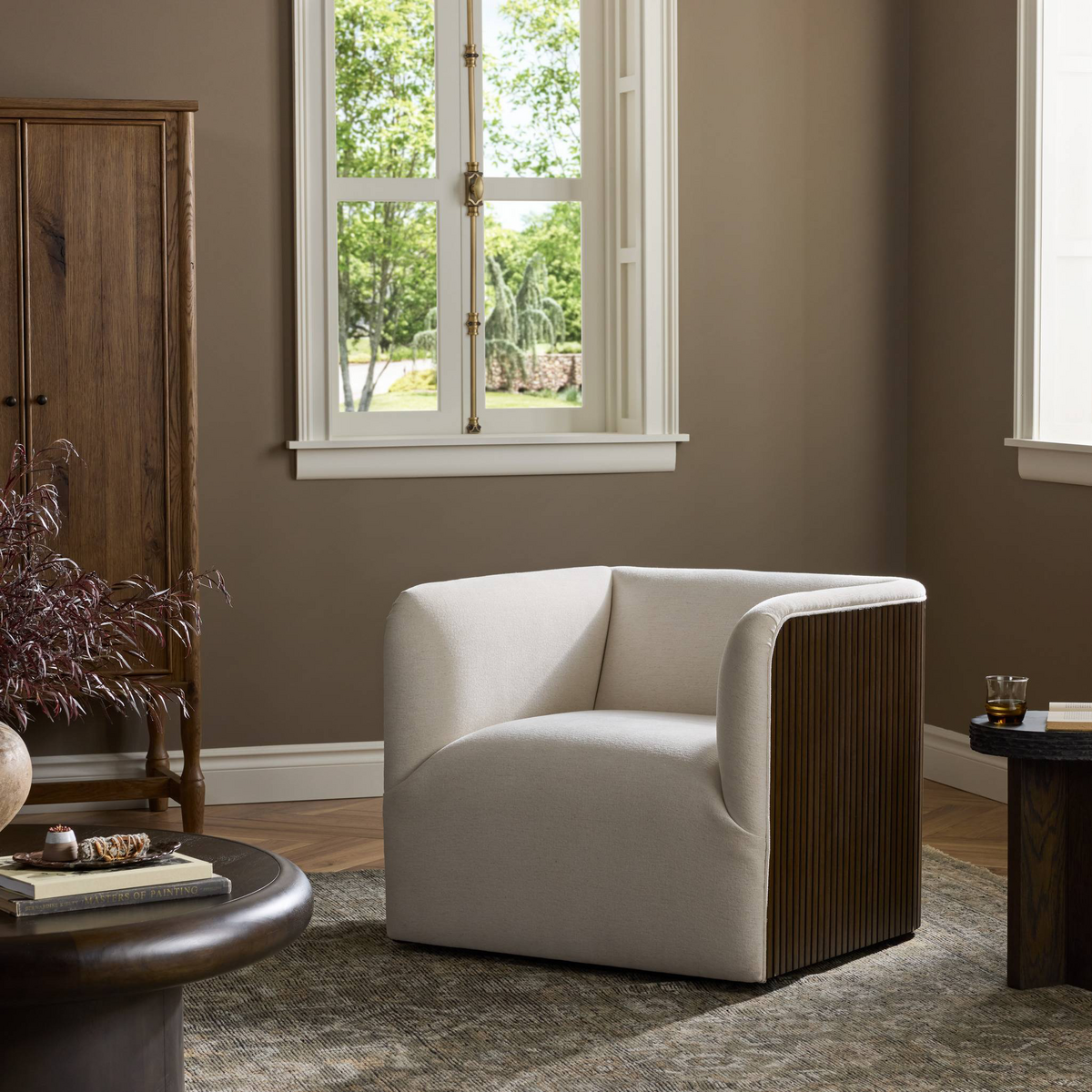 Rory Swivel Chair by Four Hands
